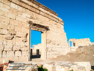 Palmyra - Agora & Tariff Court (تدمر - الآغورا و قاعة الضرائب)