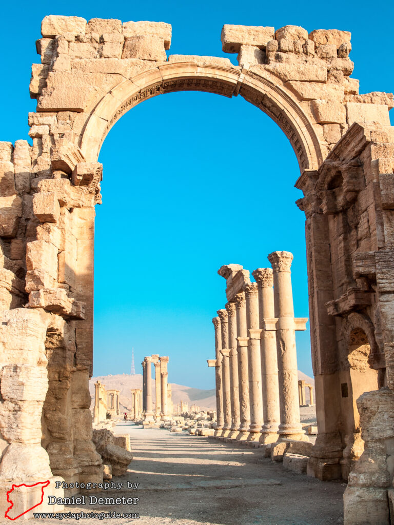 Palmyra - Monumental Arch (تدمر - قوس النصر)