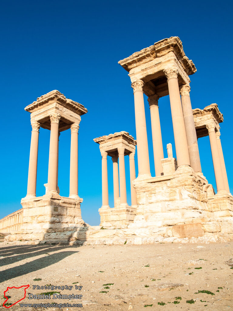 Palmyra - Tetrapylon (تدمر - التترابيل)