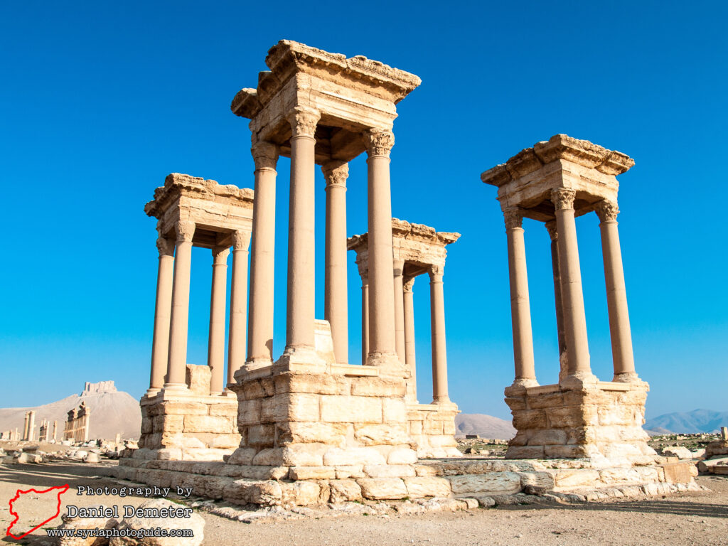 Palmyra - Tetrapylon (تدمر - التترابيل)